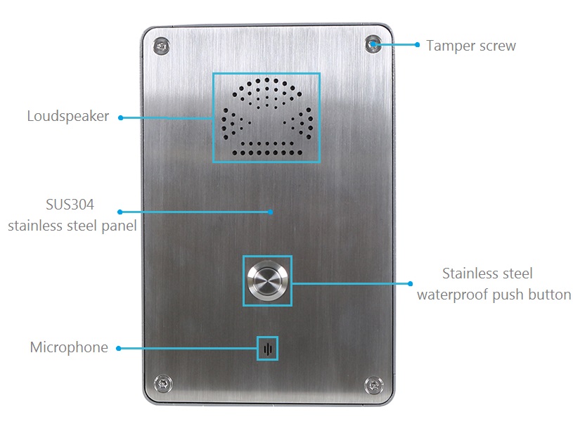 VoIP Weatherproof Telephone Manufacturer