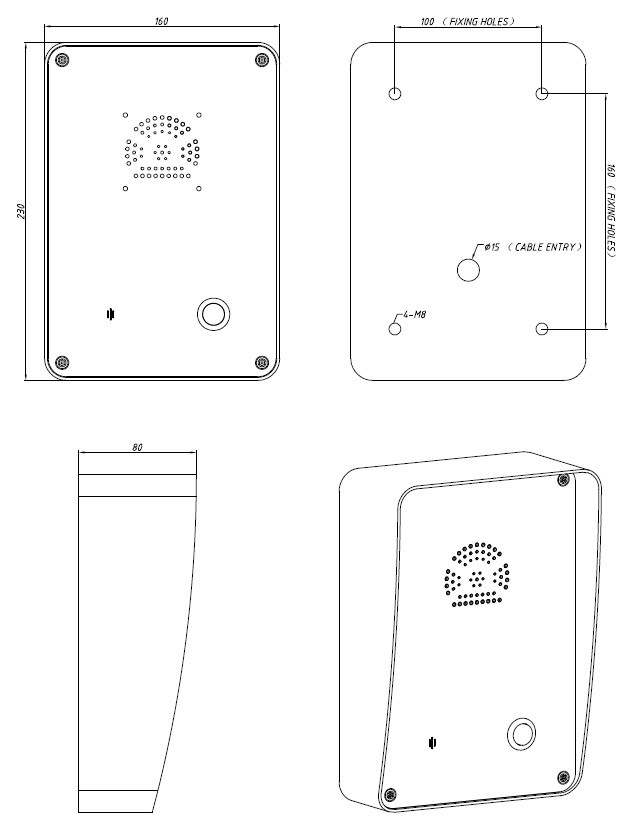 Heavy Duty, Vandal Resistant Metal Telephones