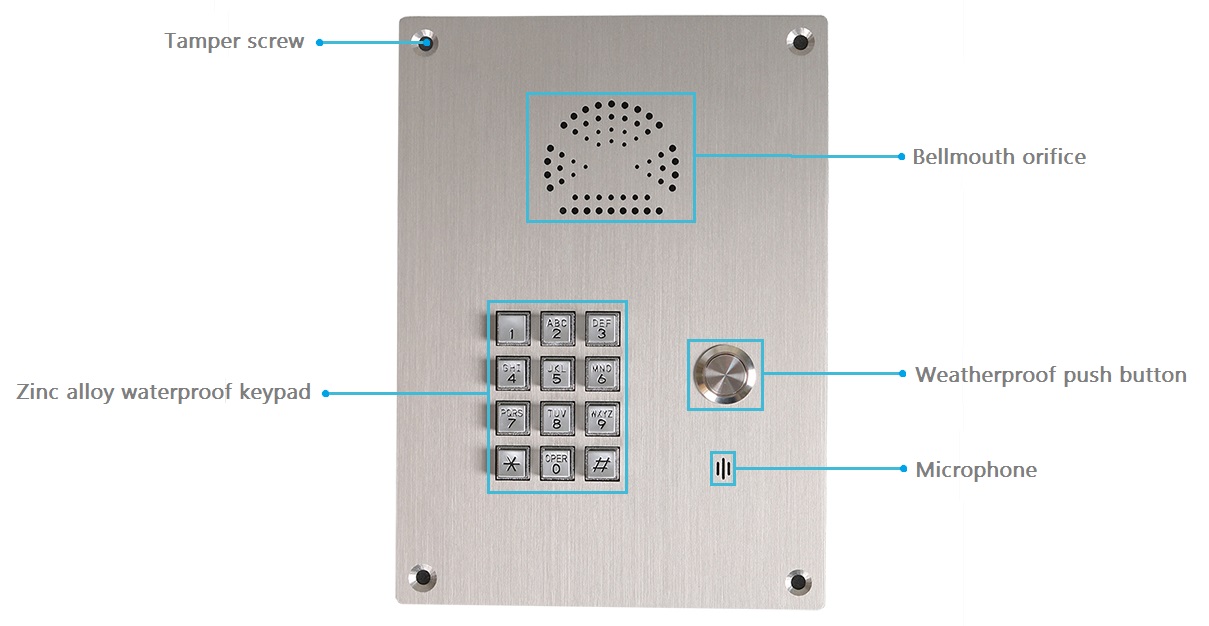 Heavy Duty, Vandal Resistant Metal Telephones