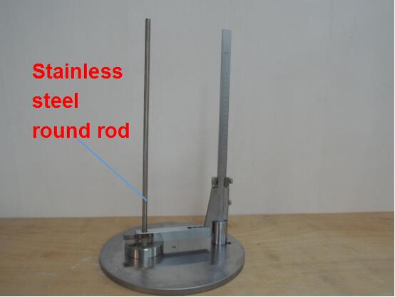 Toys Testing Equipment EN71 -1 Stainless Steel 1kg Toys Safety Impact Tester with Bearing