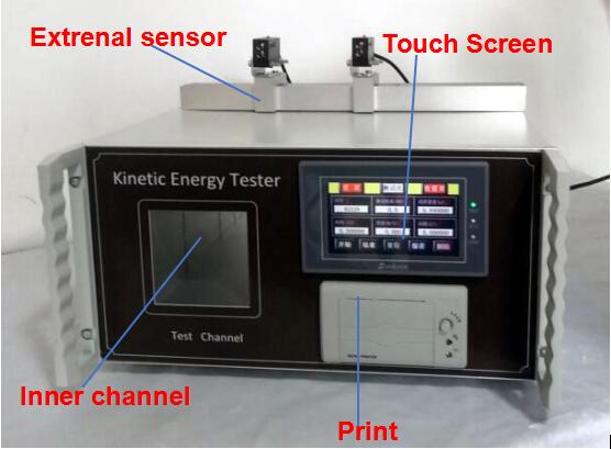 Toys Testing Equipment EN71-1-2011 Touch Screen Kinetic Energy Tester with Printer