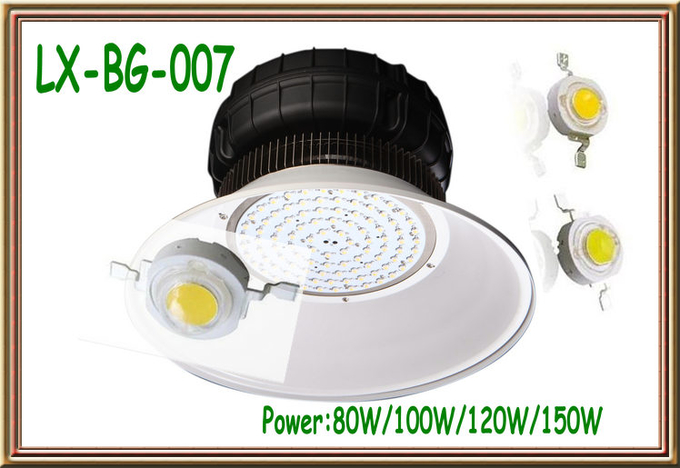 Epistar Chip 220V 120W Industrial LED High Bay Light For Factory Lighting