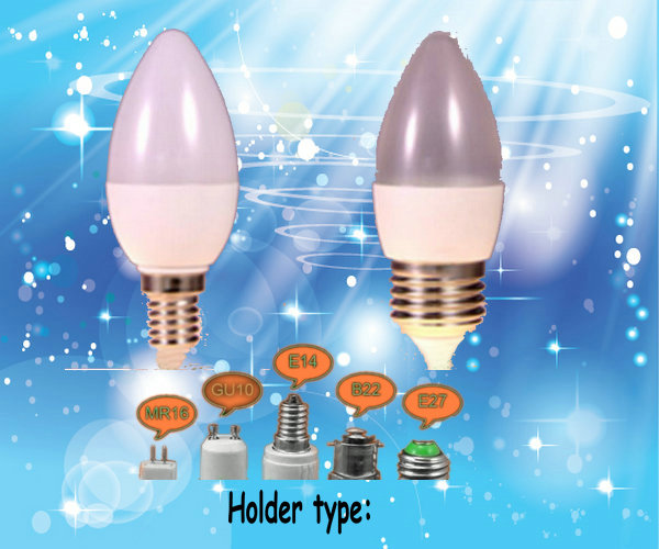 3W 240lm Dimmable Cree LED Candle Light Bulb SMD2835 Warm White Home Lighting