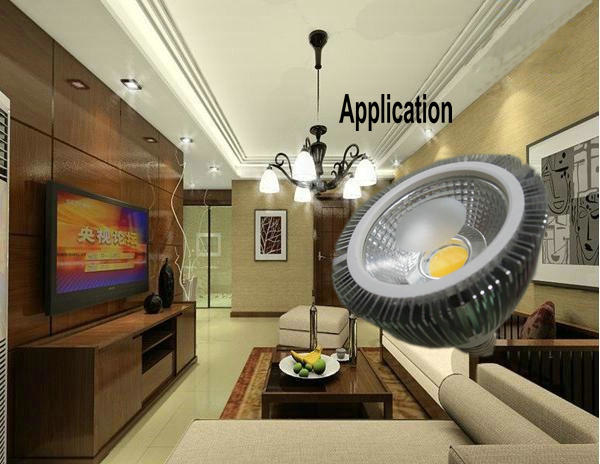 E26 E27 7 Watt COB LED PAR Light Bulbs Energy Saving PAR 30 Lamp 3000K - 6000K
