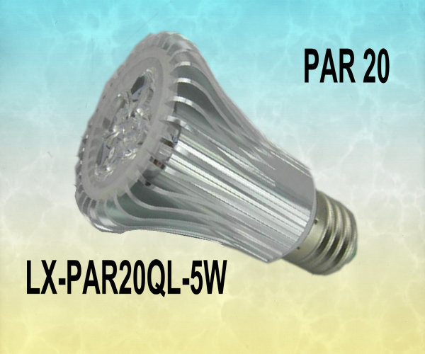 PAR 20 Lamp 5W High Intensity LED PAR Light Bulbs 400 Lumen Hotle Lighting