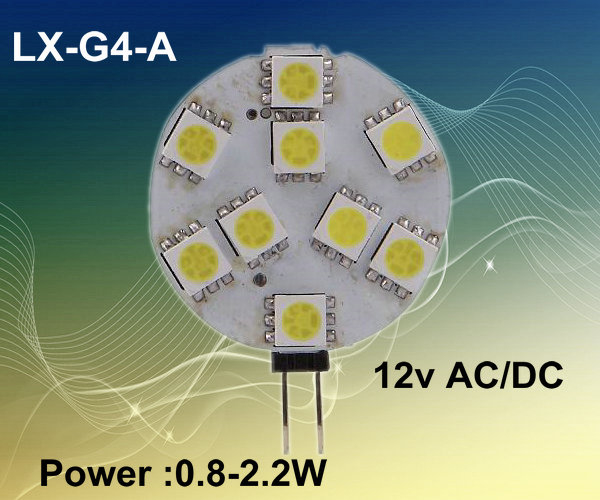 Energy Saving 1W 70Lm G4 LED Bulb SMD Chip 360 Degree LED Lighting Source