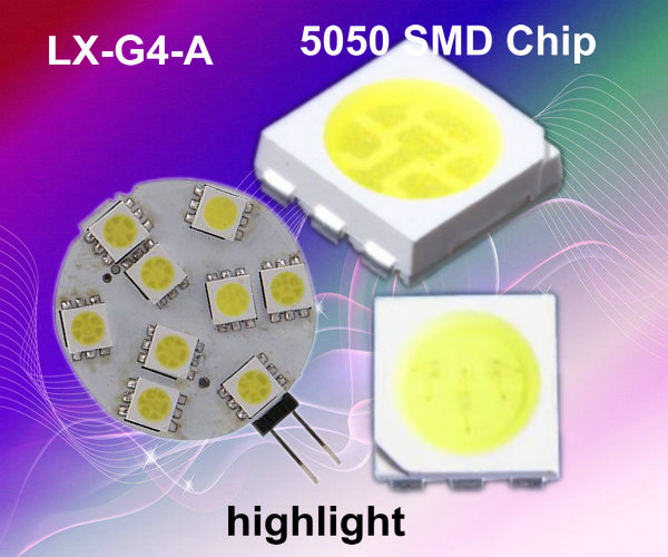 Energy Saving 1W 70Lm G4 LED Bulb SMD Chip 360 Degree LED Lighting Source