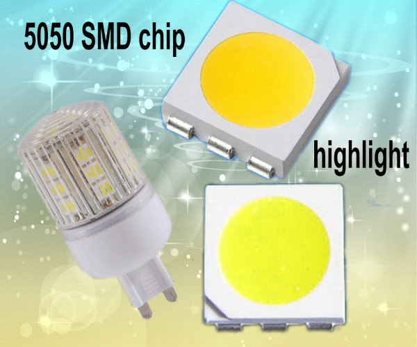 5 Watt G9 LED Bulb 4000K Natural White 360 Degree LED Replacement Lamps