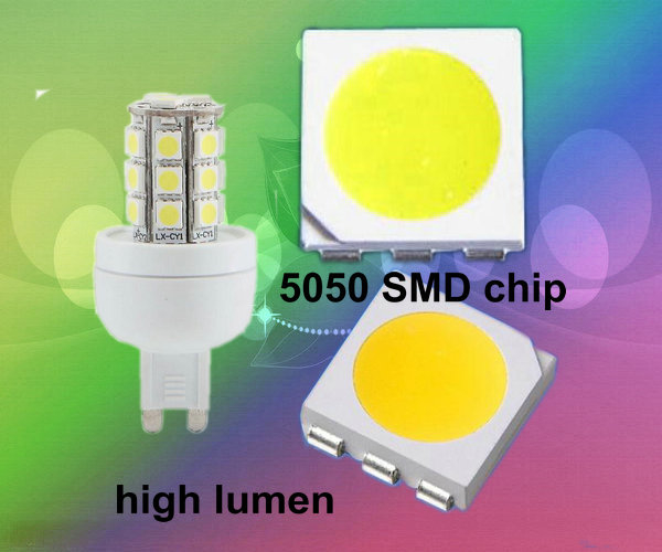 5W G9 SMD 5050 LED Bulb Light Dimmable LED Lighting Lamps Bridgelux Chip