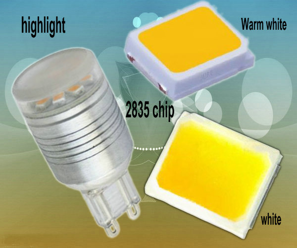 High Efficiency 90 Lumen G9 LED Bulb AC 110V Shopping Mall Lighting 3W / 3.5W