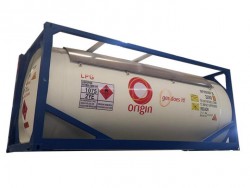 China supplier 20 ft T50 LPG tank container