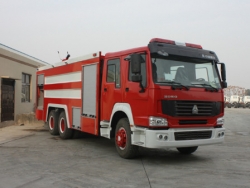 Sinotruk 6x4 15000L Engine Fire Tank Truck