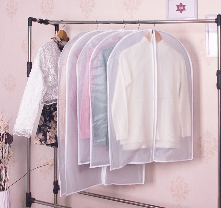 Dust-proof Household Garment Storage Bags Hanging Garment Bag For Suit Dress Storage