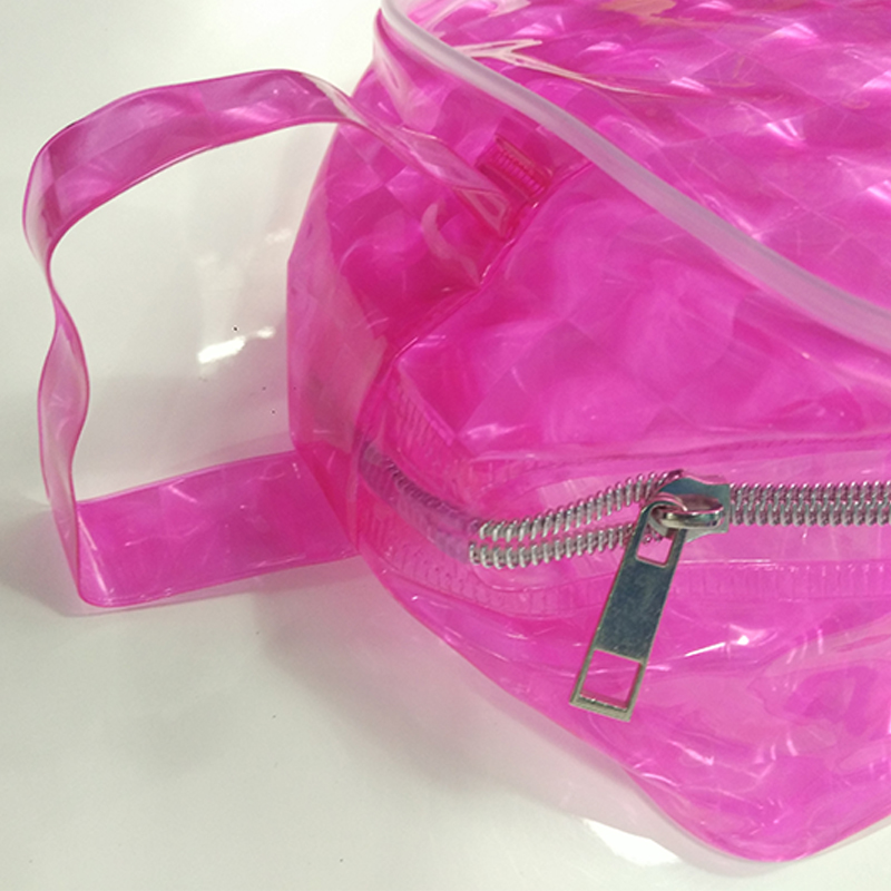 3D Cat's Eye Pattern Waterproof Beach Bags Zipper Closure Type For Wet Clothes on Beach