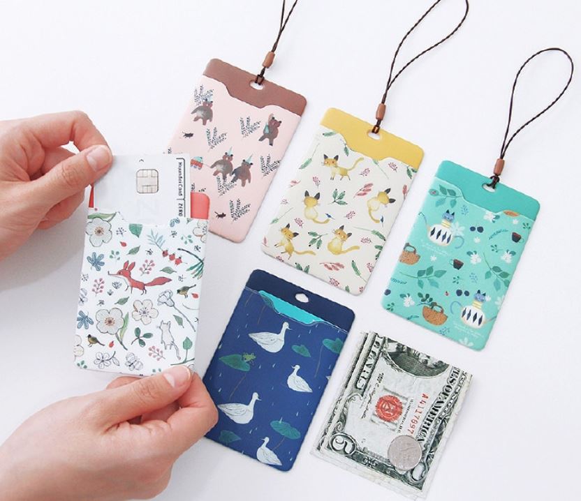 Promotional Gifts Lanyard ID Card Holder Bus Card Cover Lovely Carton Theme