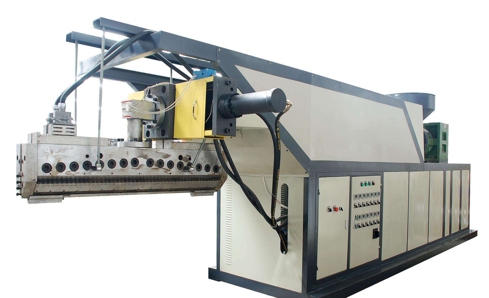Toe Puff Chemical Sheet Extrusion Machine , Toe Puff Sheet Laminating Machine