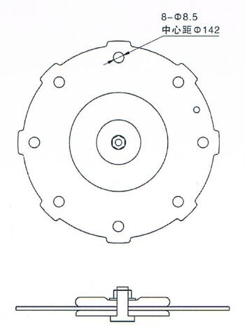 Drawing of Diaphragm
