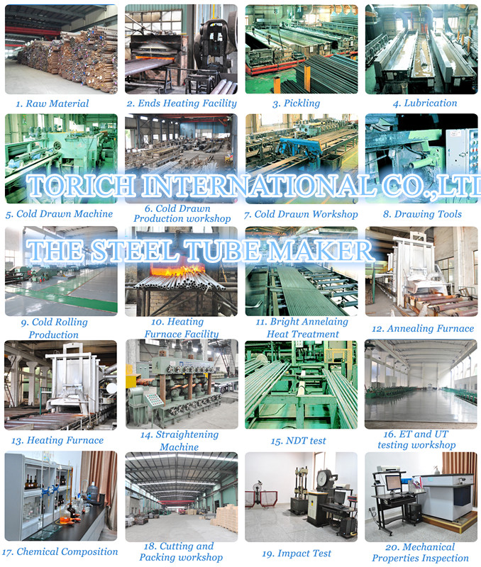 EN10305-1 E235 E355 + SRA + N精密鋼管冷間引っ張りシームレス鋼管