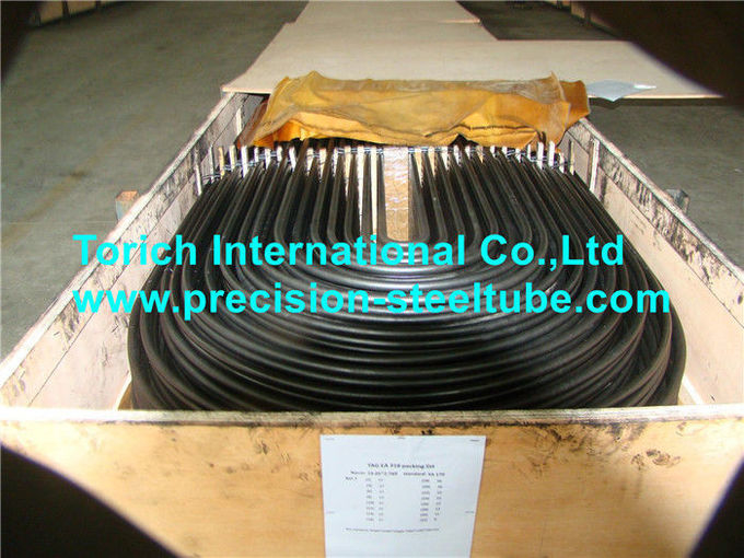 Tubo de acero sin costura con intercambiador de calor de bajo carbono, tubos ASTM A179 U Bend