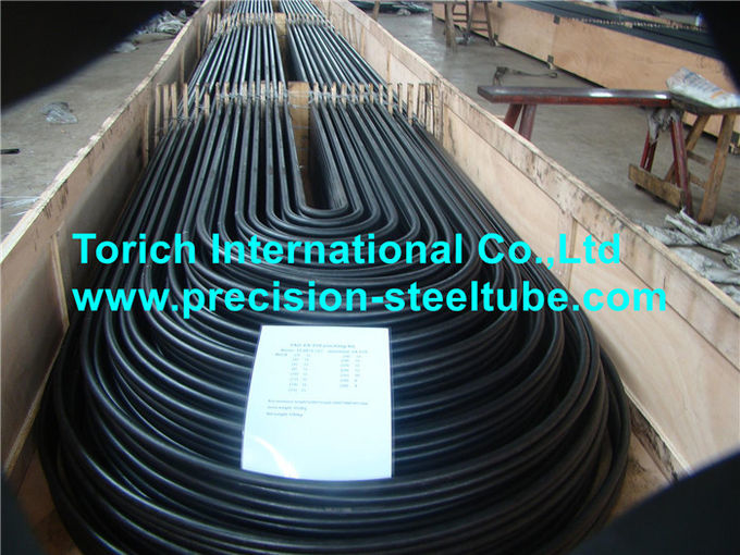 Low Carbon Heat Exchanger Seamless Steel Tube , ASTM A179 U Bend Tubes