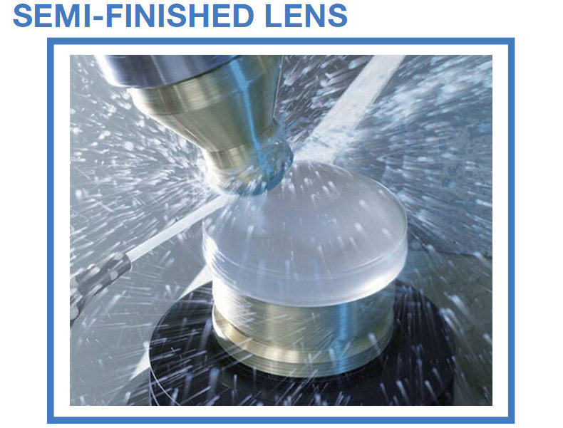 HC Semi Finished Cr39 Single Vision Lenses Blanks Scratch Resistance