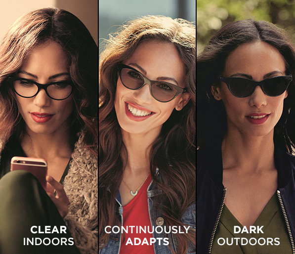 Turn Grey / Brown Spin Photochromic Lenses , HMC EMI Semi Finished 1.60