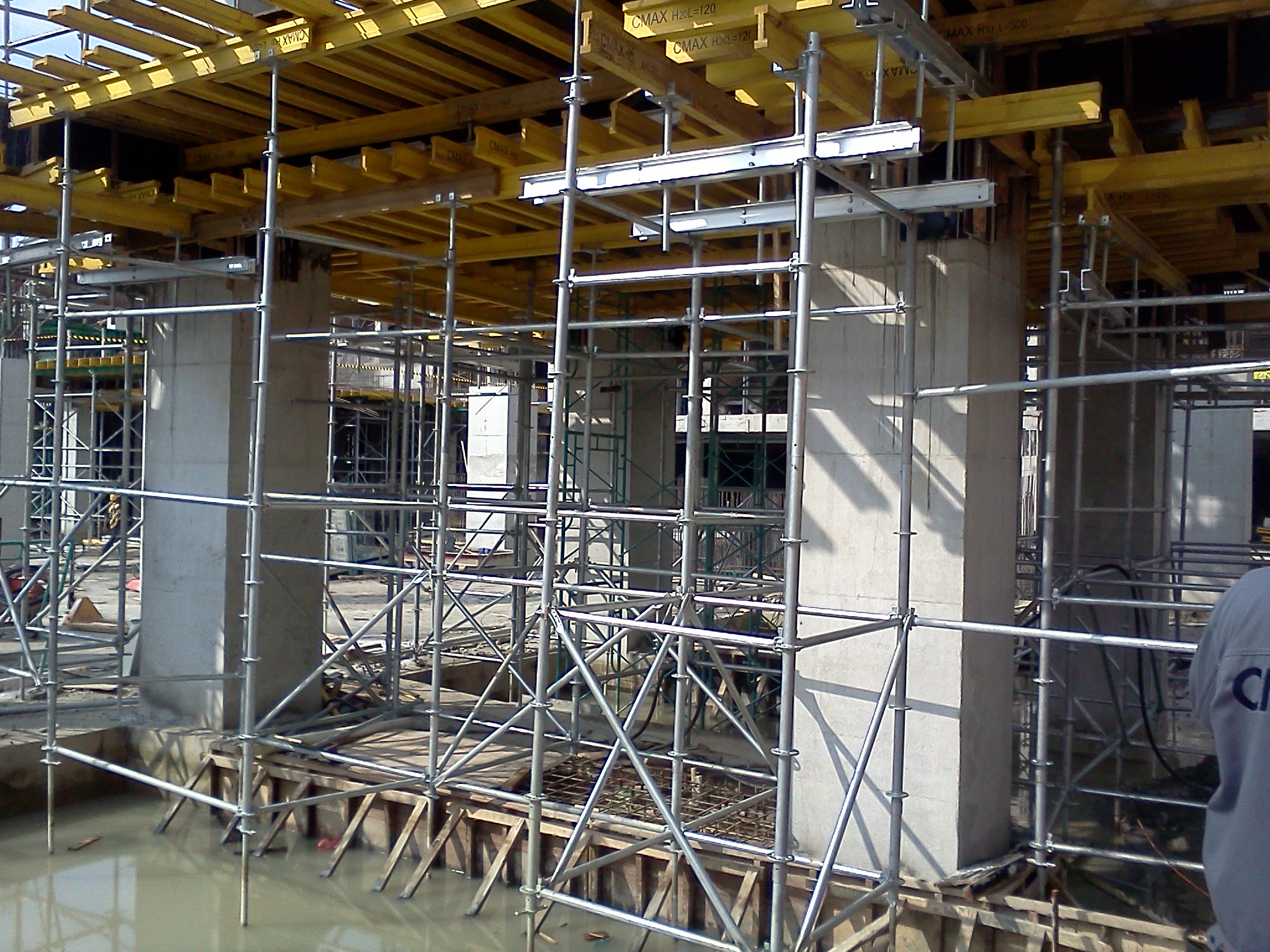 Table Formwork with Ring-Lock Scaffolding for Slab Formwork System