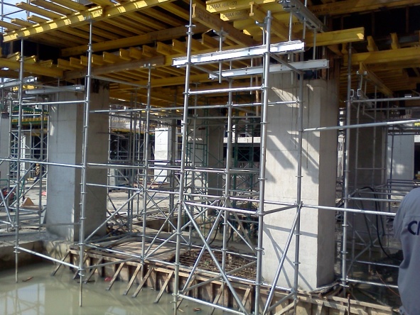 Table Formwork with Ring-Lock Scaffolding for Slab Formwork System