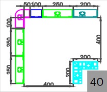 120 X 60 Black Plastic Modular Concrete Wall Formwork Panel for Straight Wall