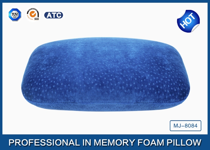 Traditional Sleep Design Memory Foam Nap Pillow With Customized Fabric Coat
