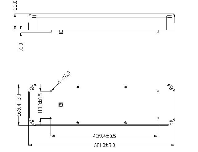 902～928MHz UHF Linear RFID Antenna for Vehicle management