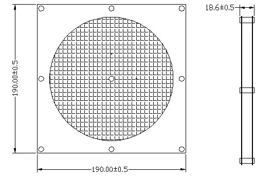 8dBic UHF RFID antenna fits all the domestic and foreign model UHF readers