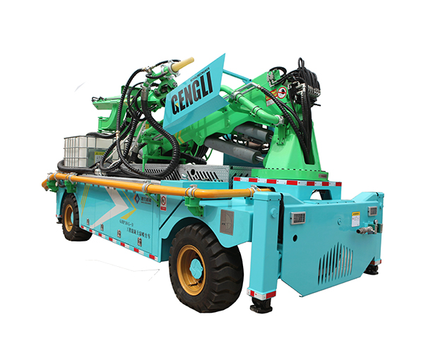 High output 30m3 folding arm wet concrete spraying machine
