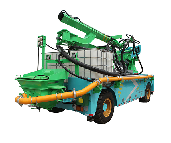 High output 30m3 folding arm wet concrete spraying machine