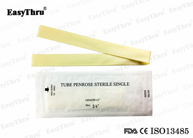 Disposable Medical Latex Penrose Drainage Tube diameter 1/4”, 1/2”, 3/4”, 5/8”, 1”
