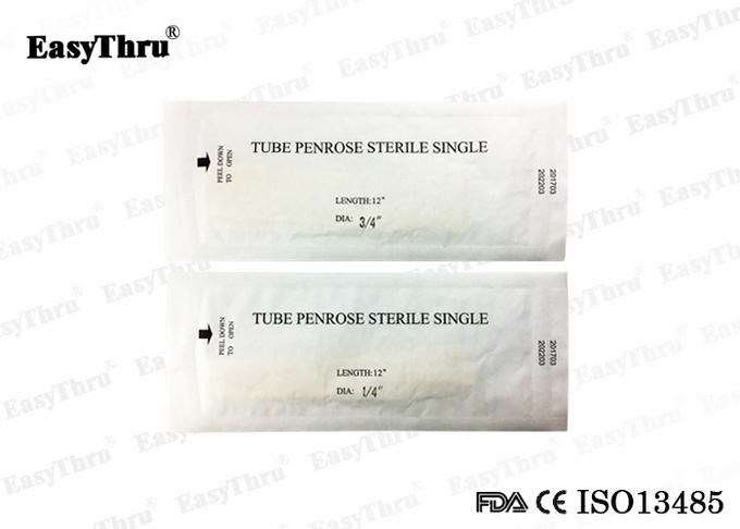 Disposable Medical Latex Penrose Drainage Tube diameter 1/4”, 1/2”, 3/4”, 5/8”, 1”