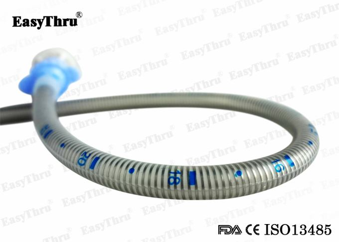 EasyThru Silicone Reinforced Disposable Tracheal Tube uncuff Oral or Nasal