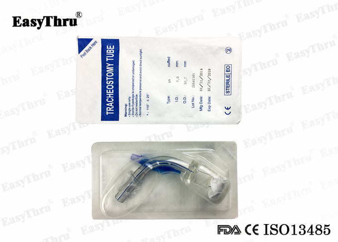 Cuffed Trachostomy Tube Anesthesia Products With Balloon Non Fenestrated