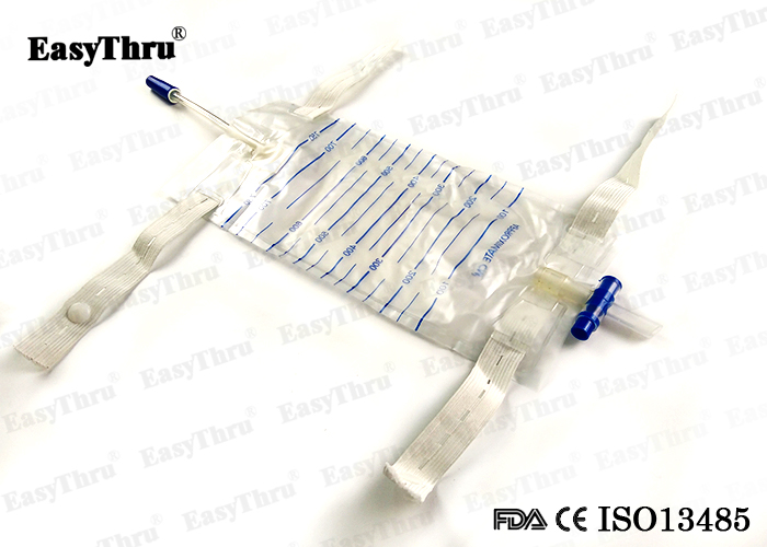 750ML Disposable Sterile Urine Drainage Leg Bag With Factory price urology surgical equipment