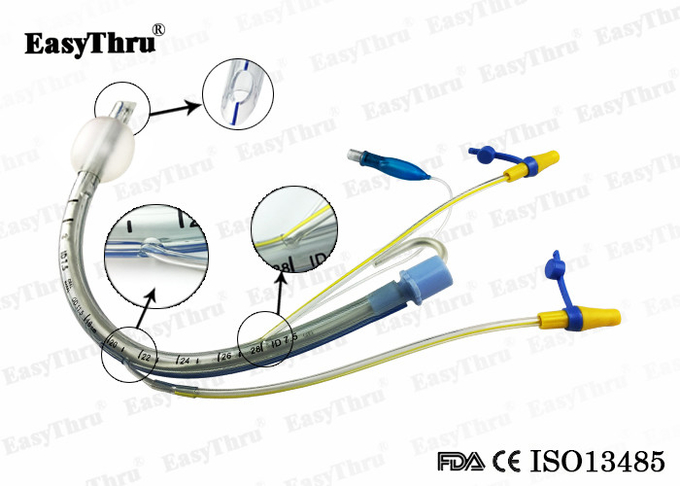 Disposable Suction Lumen Endotracheal tube with Cuff and Balloon