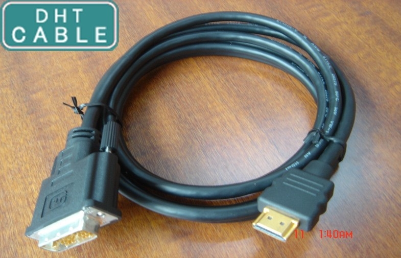 China De duurzame Assemblage HDMI van de Douanekabel aan DVI-Adapterkabel 9.8 Voet 3 Meters leverancier 