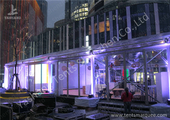 15x20M Transparent Cover Outdoor Party Tents Hard Extruded Aluminum Alloy