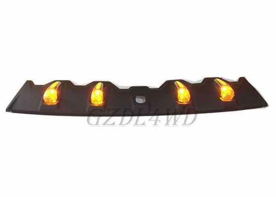 Universal Matte Balck 4 Light Front Drl Roof Spoiler For  Ranger