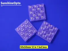 Benutzerdefinierte 120W 144 LED-Leiterplatte 3030 SMD 8S18P 48V mit 5050SMD LED-LINSE