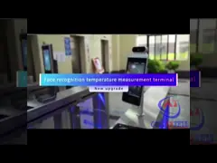 Vücut Sıcaklığını Ölçen Yüz Tanıma Turnike 3d Kameralı Dijital Fotoselli Biyometri Zaman Devamlılığı