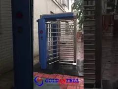 120 пешеход управления доступом ворот RFID высоты бесконтрольной зоны вращения степени полный