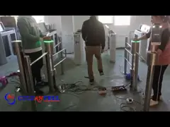 Süpermarket Geçiş Kontrol Turnikeleri Termal Kameralı QR Kod Turnike