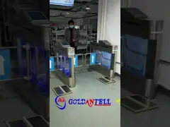 Тест Wristband ESD нержавеющей стали канала анти- системы ворот турникета ESD щипка двойной