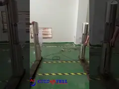 Ofis Havaalanı İçin Akıllı Kart Otomatik Silindirik Yüz Tanıma Turnike