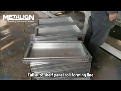 Customizable Box Beam Roll Forming Machine Line With Dual Sided Horizontal Movement And High Speed Punching